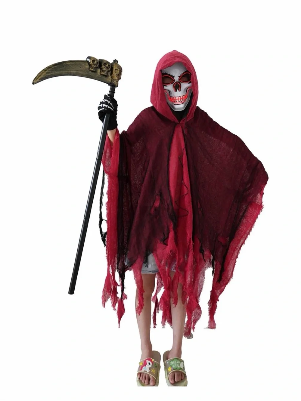 N/A scary red